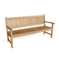 Anderson Teak 4-Seater Outdoor Bench made with premium Grade-A teak wood