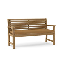 Anderson Teak 3-Seater Outdoor Teak Wood Bench