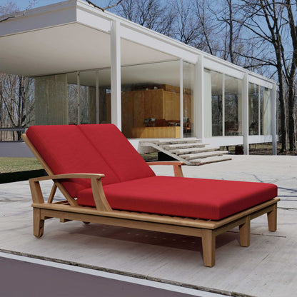 Anderson Teak Brianna Double Sun Lounger for Sunbathing and Pool Lounging