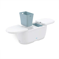 Perfect for pool ledges with water depths up to 9 inches or placed on the coping, this all-in-one bar sets up in minutes, bringing convenience and flair to any gathering.