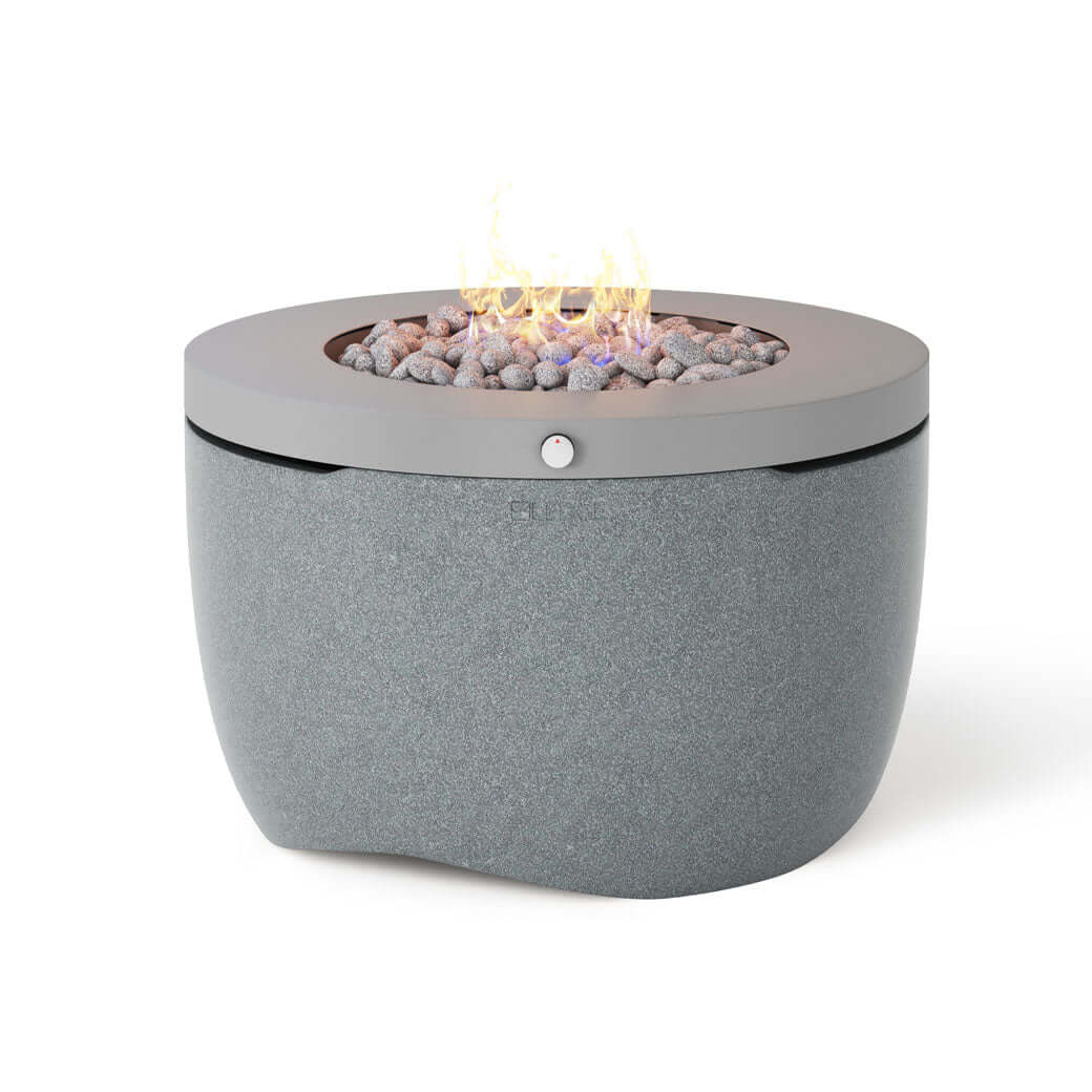 This firepit is crafted to transform your poolside, patio, or backyard into a warm, inviting oasis year-round.
