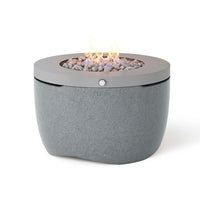 This firepit is crafted to transform your poolside, patio, or backyard into a warm, inviting oasis year-round.