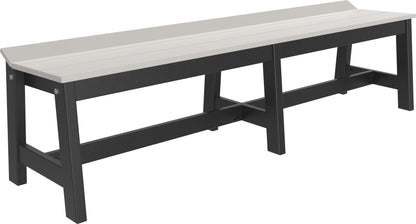 LuxCraft Café Dining Bench (72")