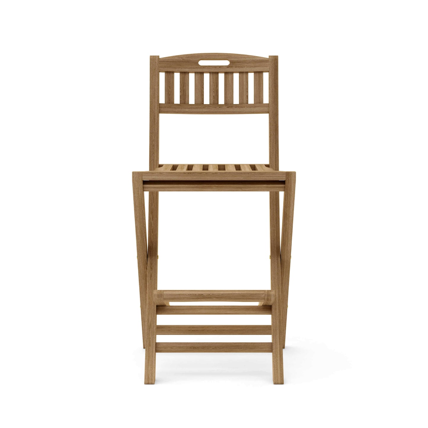 Anderson Teak Altavista Outdoor Folding Bar Chair