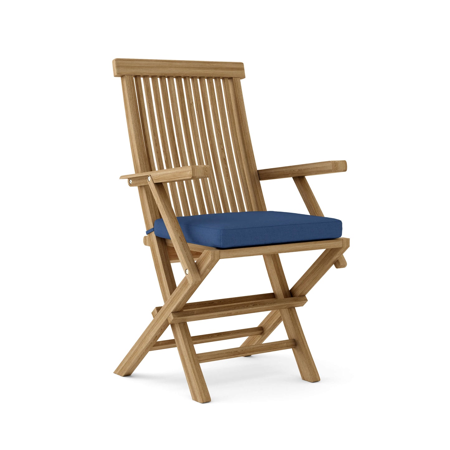 Anderson Teak Bahama Classic 5-Piece Folding Armchair Dining Set