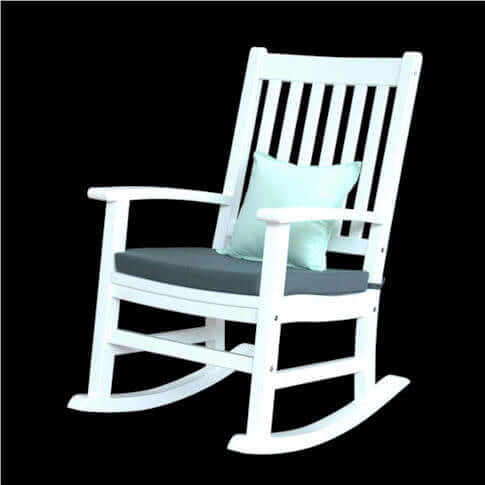 Anderson Teak Barcelona Rocking Armchair with Curved Runners for Smooth Rocking Motion