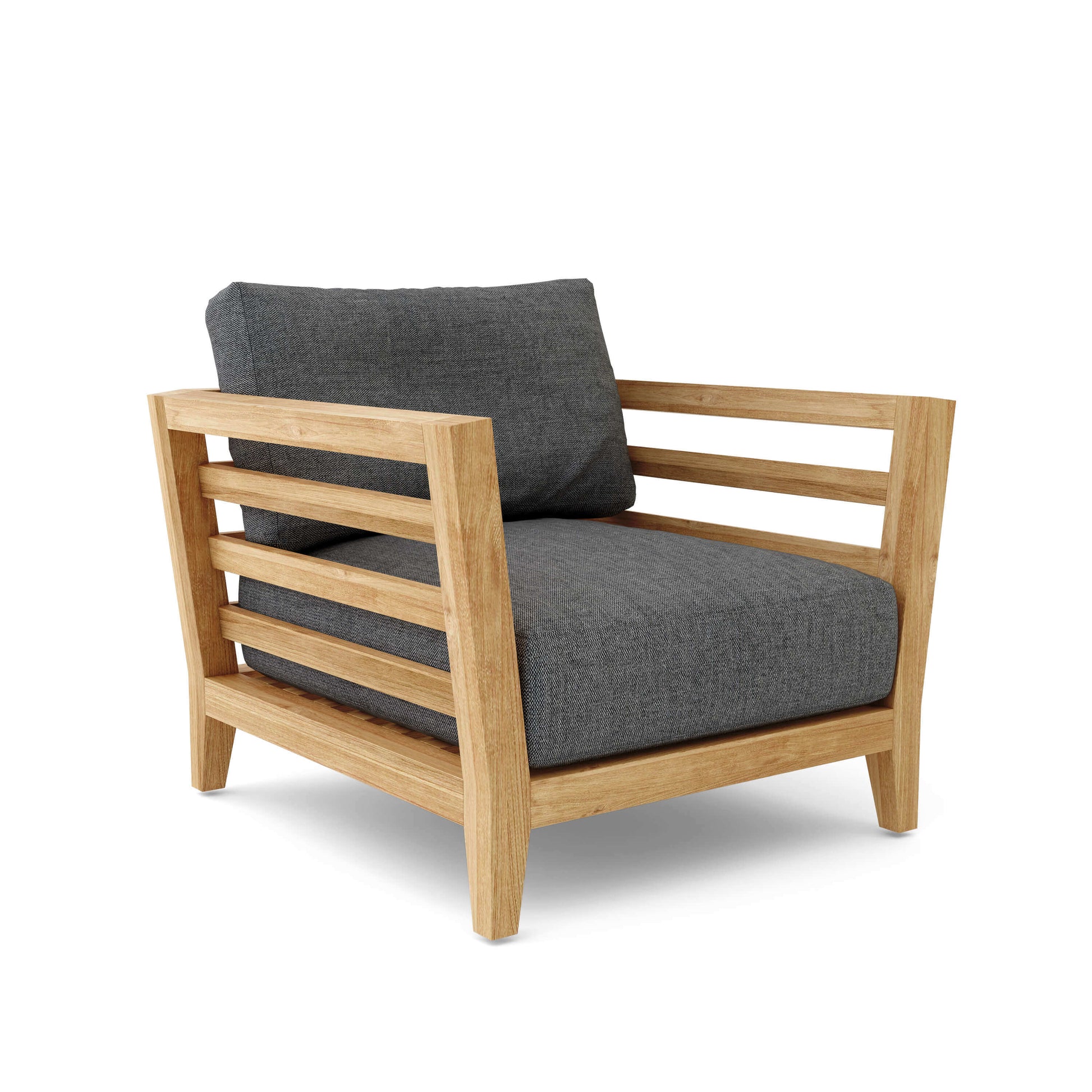 Anderson Teak Cordoba 1 Seater Armchair — Solid Teak Armchair for Patio Lounges