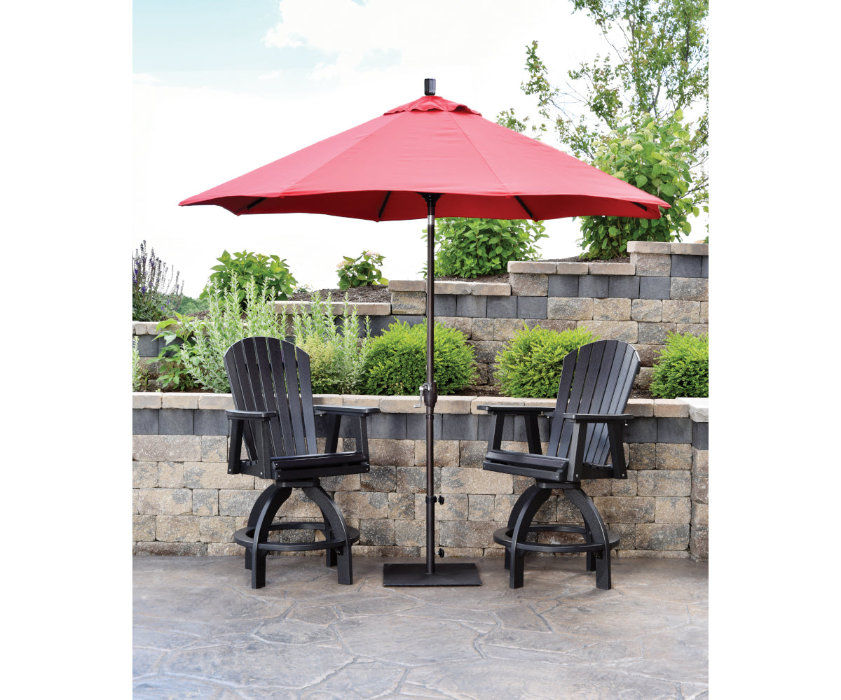 Berlin Gardens Comfo Back Swivel Bar Chair lifestyle 1