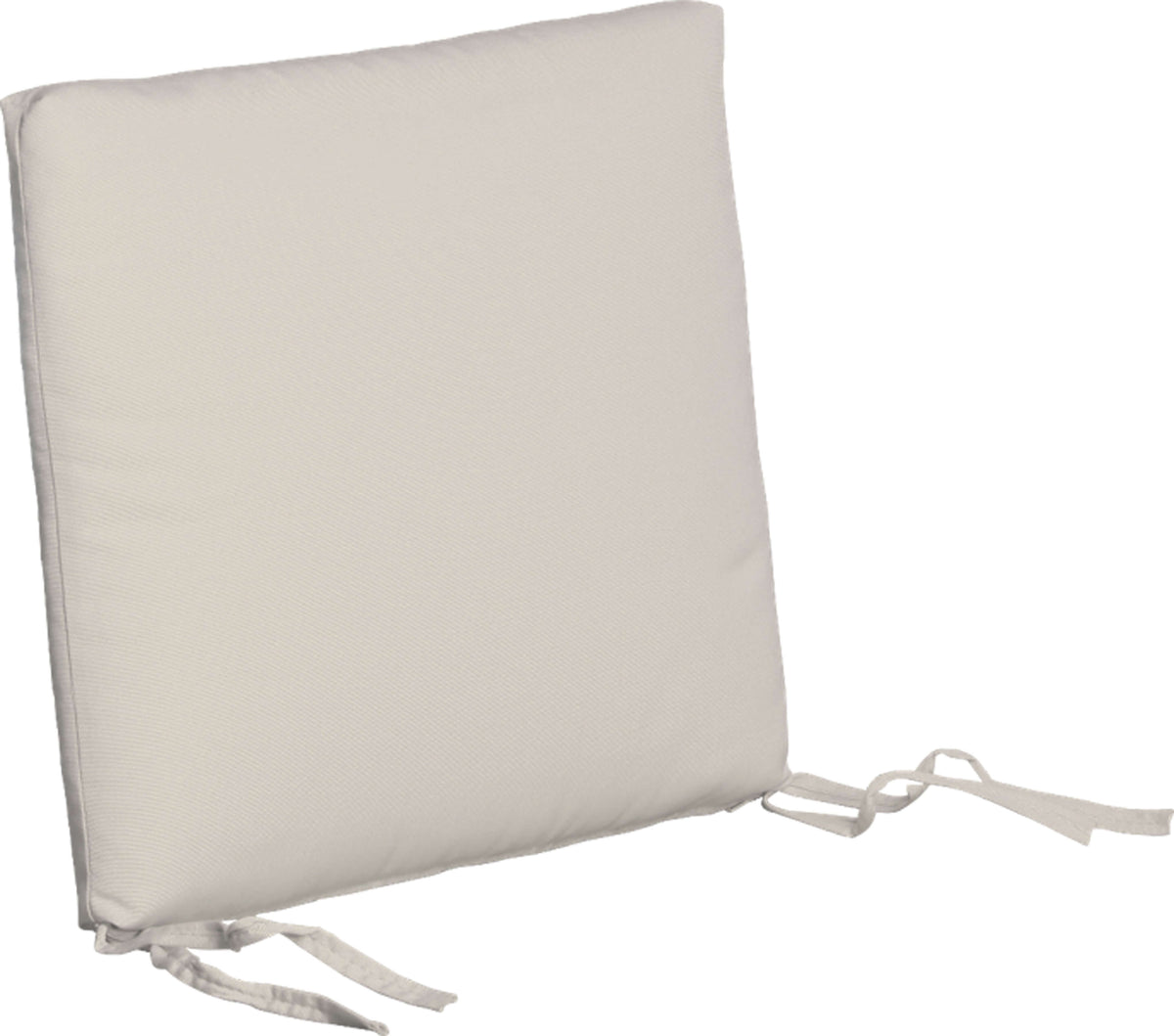 LuxCraft Outdoor Dining Chair Seat Cushion positioned for outdoor seating comfort — all-weather outdoor build