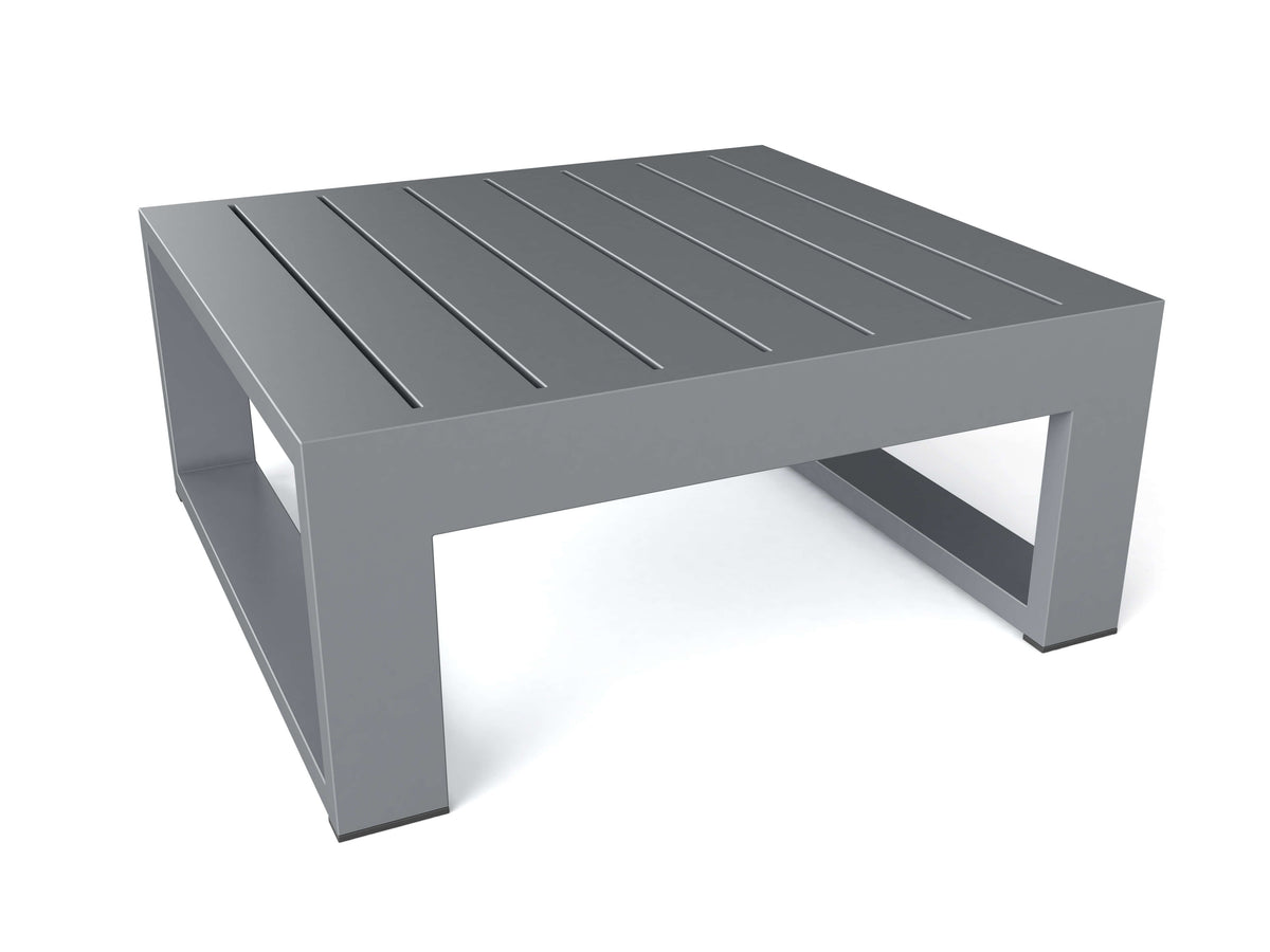 Anderson Teak Lucca Outdoor Side Table with Solid Teak Construction for Patio Accent Use