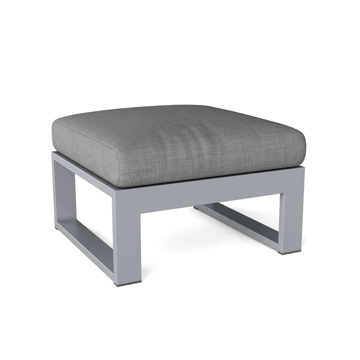 Anderson Teak Lucca Ottoman with Sunbrella Cushion for Footrest and Seating