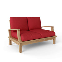 Anderson Teak Deep Seating Outdoor Loveseat
