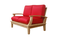 Anderson Teak Deep Seating Outdoor Loveseat