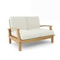 Anderson Teak Deep Seating Outdoor Loveseat