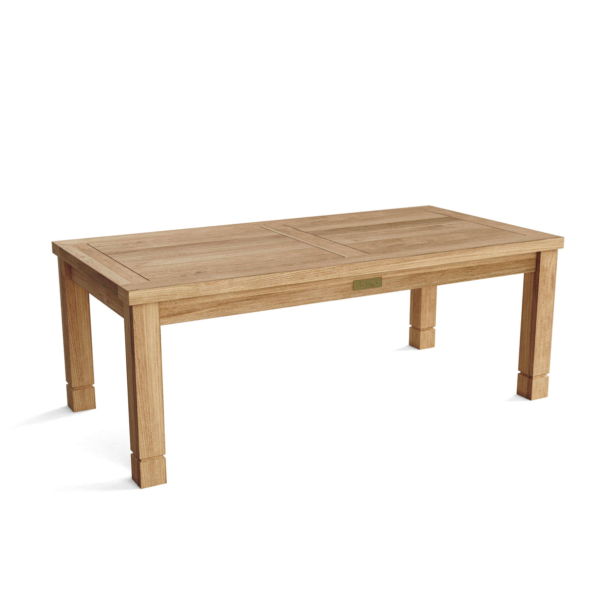 Anderson Teak Southbay Rectangular Outdoor Coffee Table with Solid Teak Tabletop for Patio Lounges