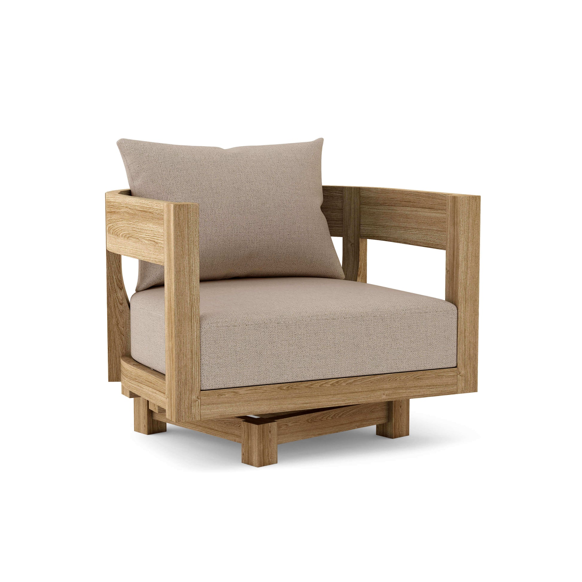 Anderson Teak Coronado Deep Seating Swivel Armchair