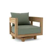Anderson Teak Deep Seating Swivel Outdoor Armchair