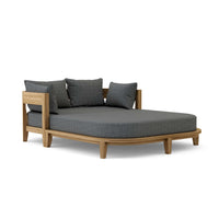 Anderson Teak outdoor daybed made from premium weather-resistant teak wood