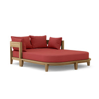Anderson Teak outdoor daybed made from premium weather-resistant teak wood
