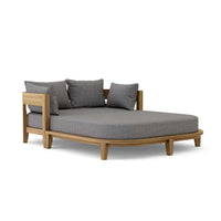 Anderson Teak outdoor daybed made from premium weather-resistant teak wood