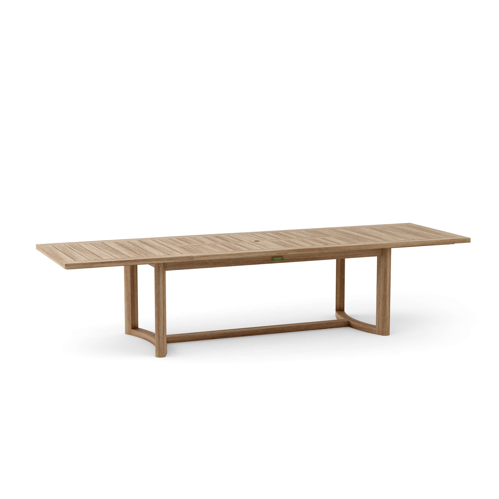 Anderson Teak Toscana Extension Table And Dining Armchair Set at Outdoor Dining Table
