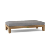 Anderson Teak 5-foot outdoor daybed made from premium natural grade teak wood for all-weather durability