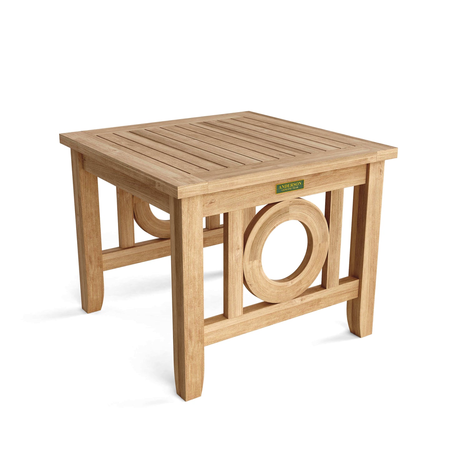 Anderson Teak Natsepa Square 24" Outdoor Side Table