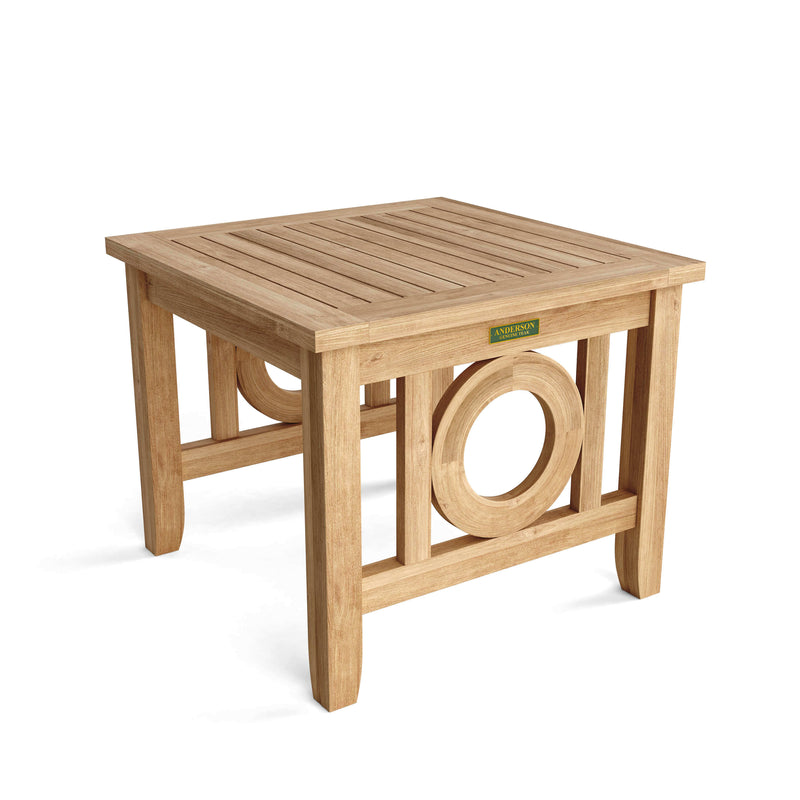 Anderson Teak 24" Square Outdoor Side Table
