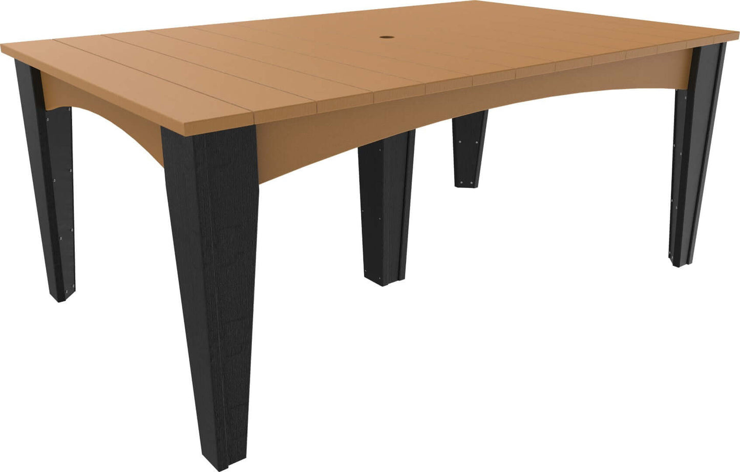 LuxCraft Island Dining Table (44" x 72" Rectangular)