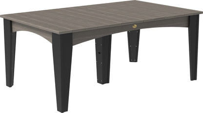 LuxCraft Island Dining Table (44" x 72" Rectangular)