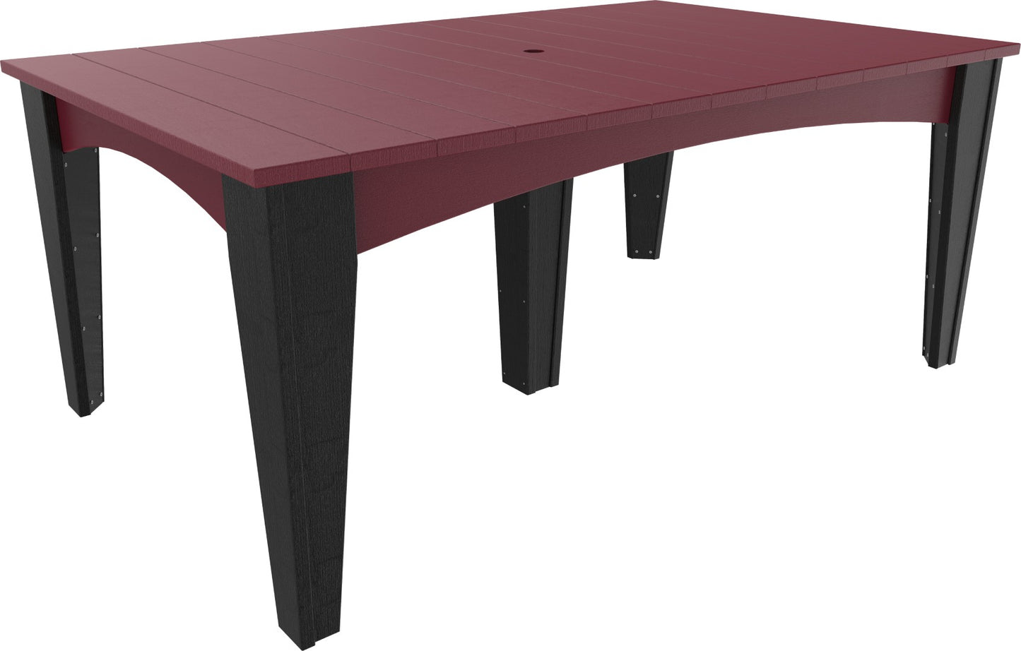 LuxCraft Island Dining Table (44" x 72" Rectangular)