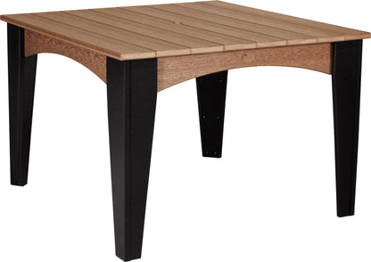 LuxCraft Island Dining Table (44" Square)