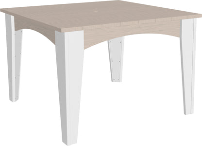 LuxCraft Island Dining Table (44" Square)