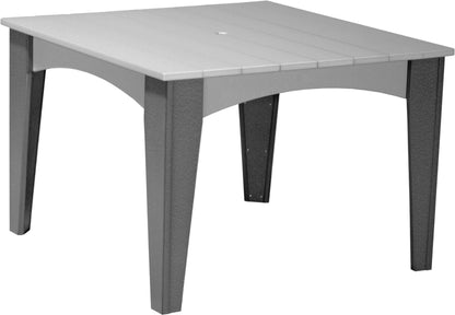 LuxCraft Island Dining Table (44" Square)