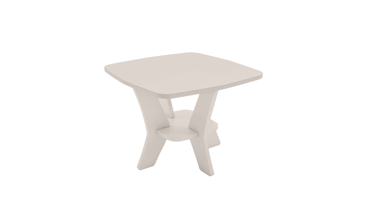 Mainstay Square Side Table in Cloud