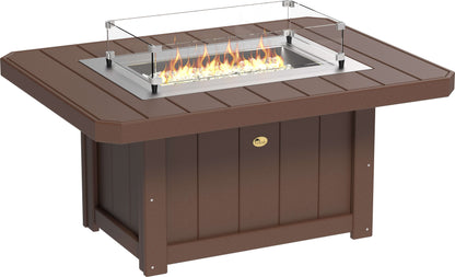 LuxCraft Lumin Fire Pit 51" Rectangular