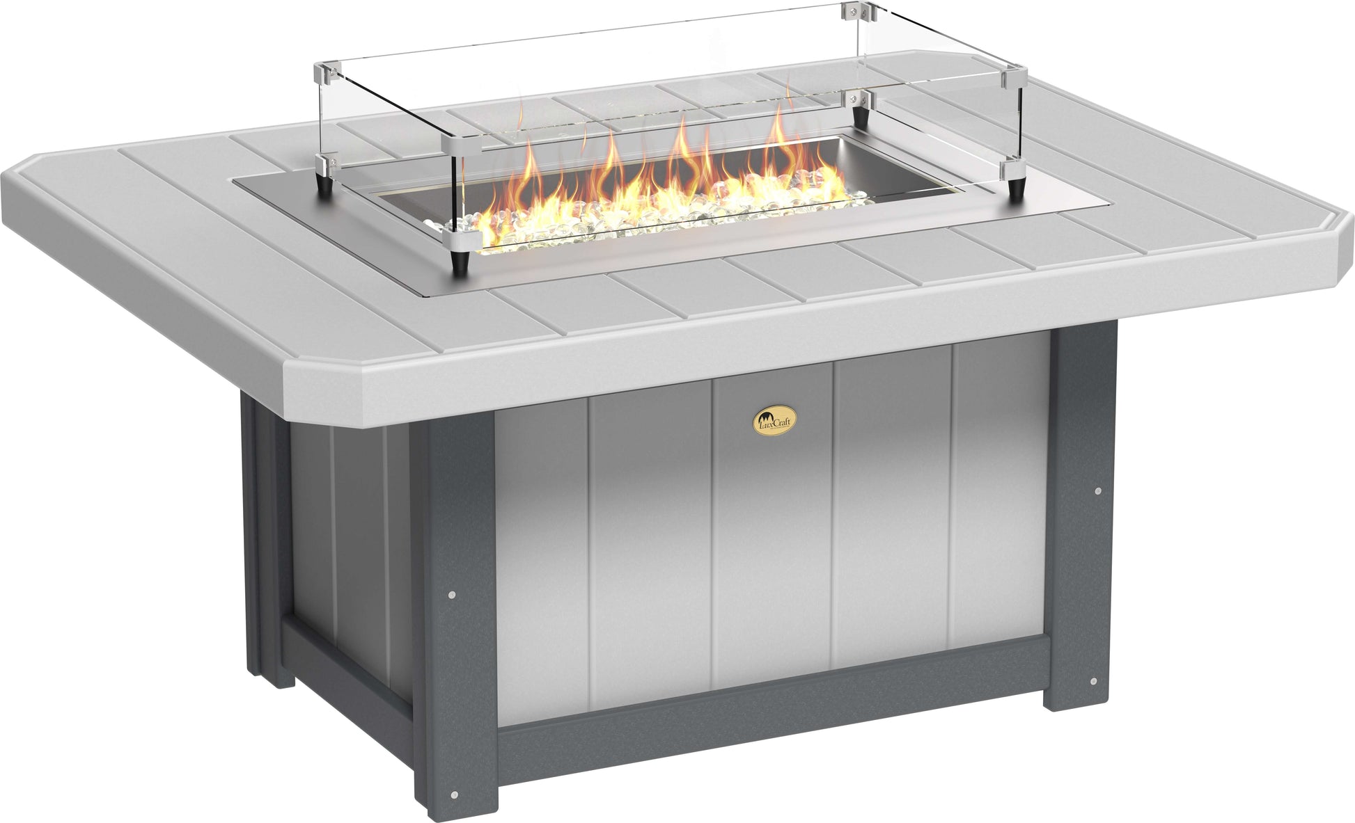 LuxCraft Lumin Fire Pit 51" Rectangular