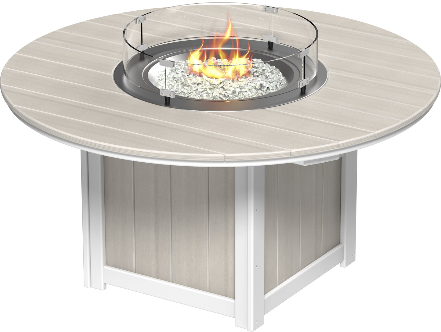 LuxCraft Lumin Fire Table 60" Round