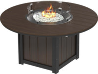 LuxCraft 60" Lumin Round Gas Propane Fire Table