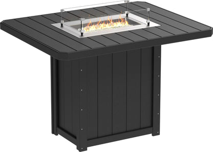 LuxCraft Lumin Fire Table 62" Rectangular