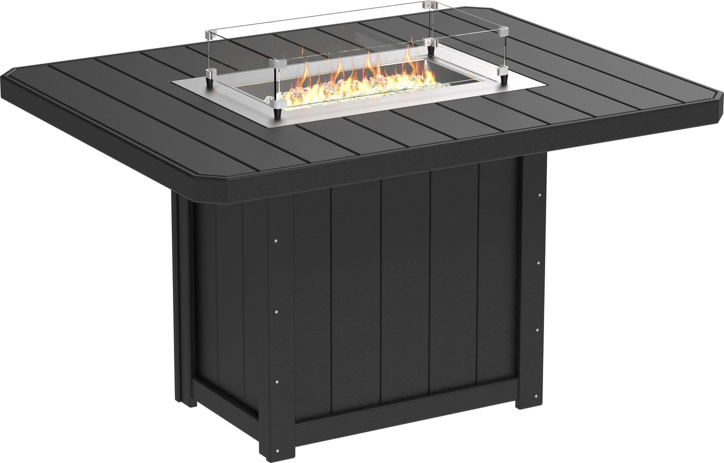 LuxCraft Lumin Fire Table 62" Rectangular