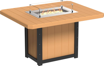 LuxCraft Lumin Fire Table 62" Rectangular