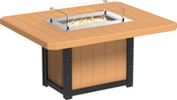 LuxCraft Lumin Fire Table 62" Rectangular