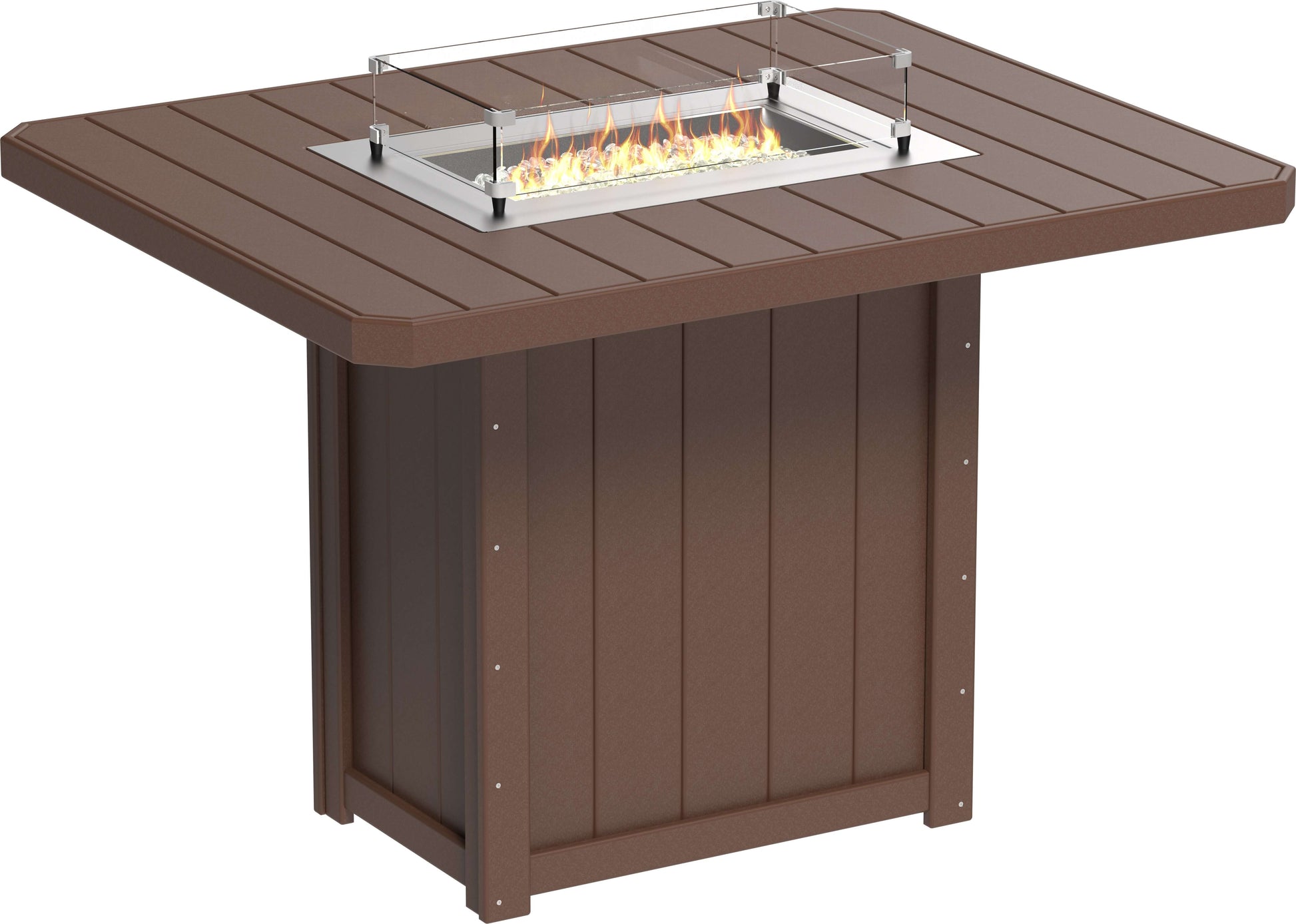 LuxCraft Lumin Fire Table 62" Rectangular