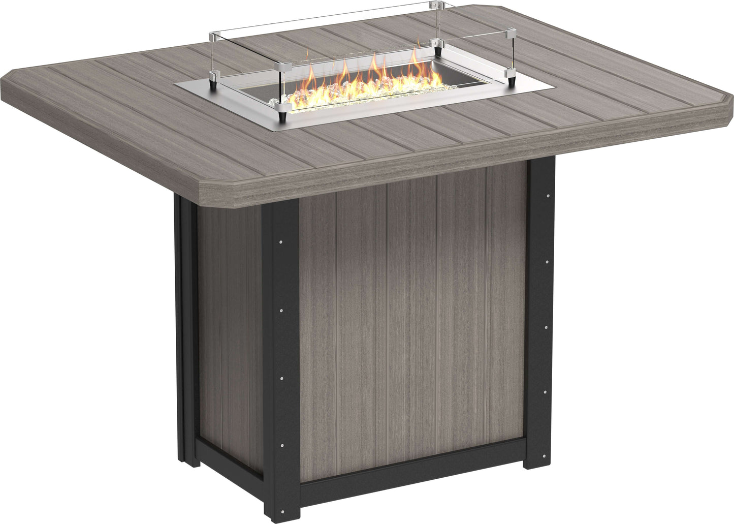 LuxCraft Lumin Fire Table 62" Rectangular