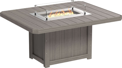 LuxCraft Lumin Fire Table 62" Rectangular