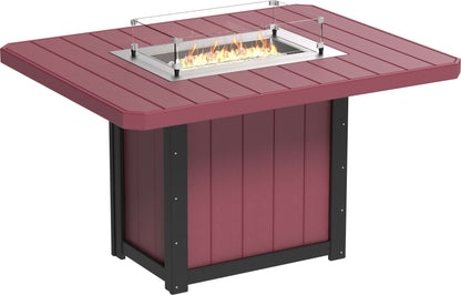 LuxCraft Lumin Fire Table 62" Rectangular