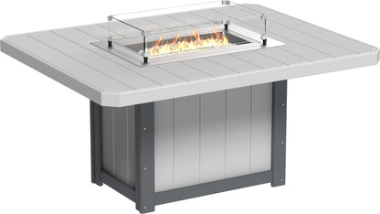 LuxCraft Lumin Fire Table 62" Rectangular