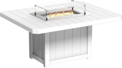 LuxCraft Lumin Fire Table 62" Rectangular