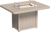 LuxCraft Lumin Fire Table 62" Rectangular